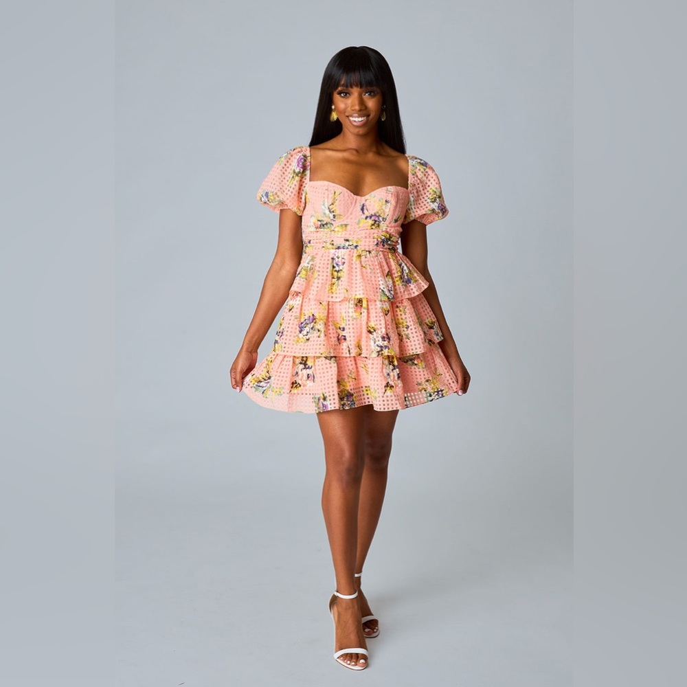 Buddy Love Conner Short Lace Dress